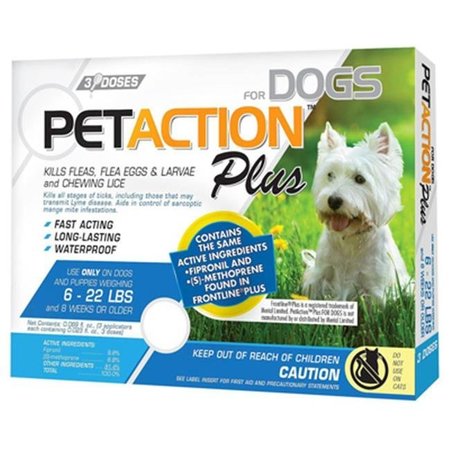 PERFECTPET Pet Action Plus Dog Flea & Tick Applicators - Small PE8183